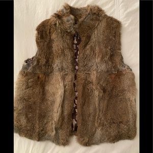 XS Rabbit Fur Vest
